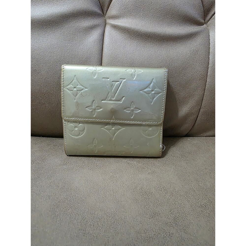 Louis Vuitton Monogram Vernis Patent Leather Elise Tri-Fold Wallet EUC - Picture 2 of 11